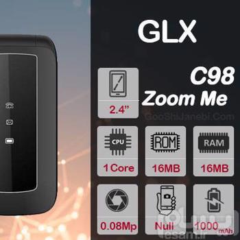 گوشي جي ال ايکس C98 | ظرفيت 16 مگابايت ا GLX C98 | 16MB