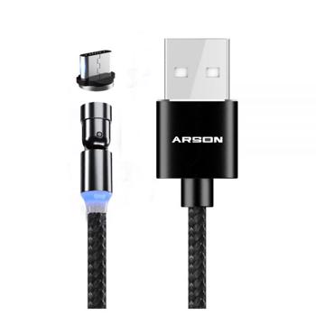 کابل مغناطيسي USB به Micro USB آرسون مدل AN-Q36 طول ? متر