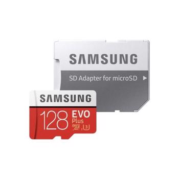 کارت حافظه microSD HC سامسونگ مدل Evo Plus ظرفيت 128 گيگابايت