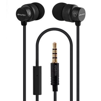 هندزفري سيمي Awei مدل ES970i ا AWEI ES 970i HIGH PERFORMANCE Wired Earphone